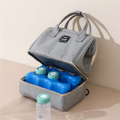 新しい設計防水おむつ袋の大容量のお母さん旅行袋の多機能の妊婦の母ベビーカー袋