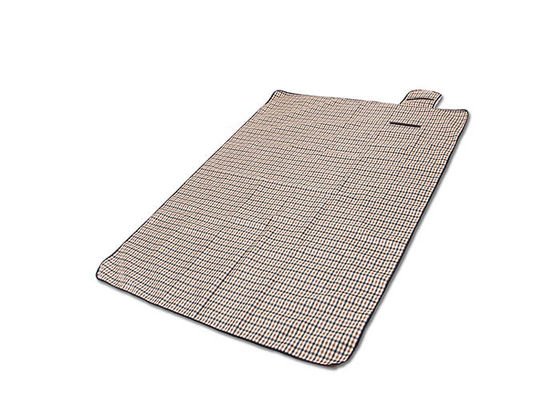 ODMの屋外のピクニック付属品の折り畳み式のピクニック毛布の防水裏付け