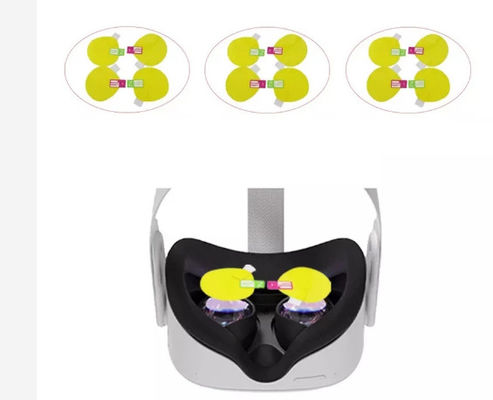 2021新しい4in1 （4pcs） TPU VRスクリーンの保護フィルムのカメラ レンズのフィルム   Oculusの探求2 VRのヘルメットの反傷レンズの保護装置のため