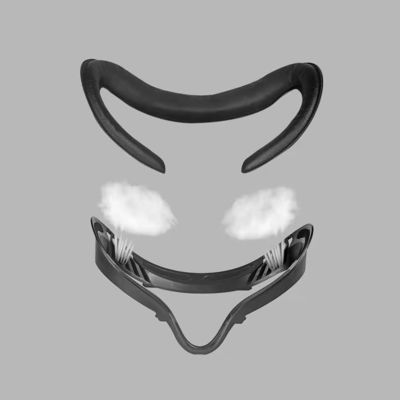 VR AccessorieはレンズProtector+Faceをパッドを入れるOculusの探求2 VRのためのCove+FacialインターフェイスBracket+Silicone鼻パッドに置いた