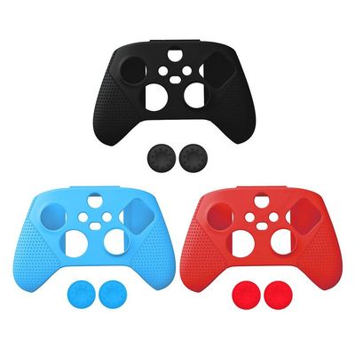 2021卸し売り新しいシリコーンの保護箱のXboxシリーズX Sゲームの付属品のためのスリップ防止 ハンドル カバー貝のコントローラーの皮