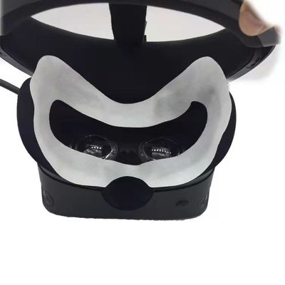 使い捨て可能なspunlaceはマスクのoculusの切れ間VRの付属品のための発汗させた保護目カバーを吸収するきれいな衛生学のvrの目マスクを