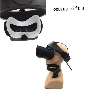使い捨て可能なspunlaceはマスクのoculusの切れ間VRの付属品のための発汗させた保護目カバーを吸収するきれいな衛生学のvrの目マスクを