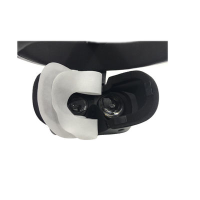 使い捨て可能なspunlaceはマスクのoculusの切れ間VRの付属品のための発汗させた保護目カバーを吸収するきれいな衛生学のvrの目マスクを