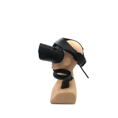 使い捨て可能なspunlaceはマスクのoculusの切れ間VRの付属品のための発汗させた保護目カバーを吸収するきれいな衛生学のvrの目マスクを