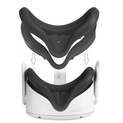 Oculusの探求2のシリコーンのシリコーンのカバーおよび目マスクVRの付属品のための卸し売りシリコーン カバー耐久の快適な目隠し