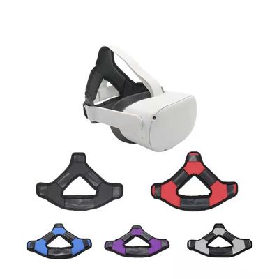 Oculusのためのヘッド クッションの快適な革紐のパッドの泡のヘッドバンドの固定付属品は2つのVRの付属品を捜す
