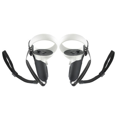 2021 5in1指の関節Strap+Grip Cover+Hand Strap+VRレンズはOculusの探求2 VRのコントローラーの付属品のためのcover+Thumbボタンの塵を払う