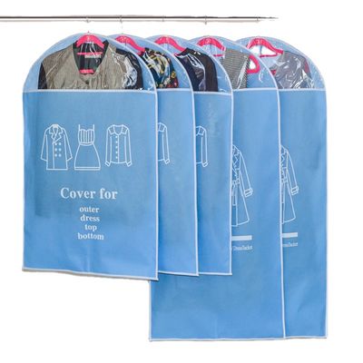 折り畳み式の非編まれた衣服の貯蔵袋は上のプラスチック ドライ クリーニング袋をファスナーを絞める