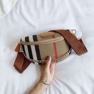 女性型のウエストのパックCrossbodyはファニー ベルト袋に革を張る