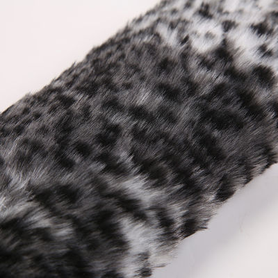 創造的なヒョウの印刷物のPlush筆箱のかわいいランドセルの文房具のPencilcaseの女の子の学用品学生の貯蔵袋