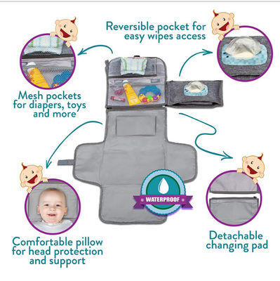 赤ん坊旅行35*25cmのための通気性の防水変更のパッド