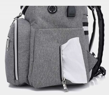 2 In1 USBの充電器が付いている幼児赤ん坊のおむつのバックパックのMamiのミイラ袋