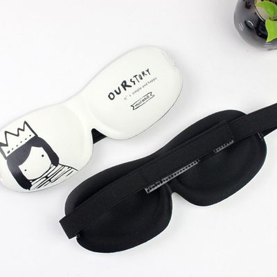 3D Memory Foam Luxury Sleep Mask Customized Bedtime Eye Cover