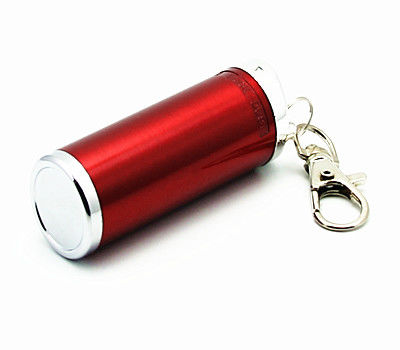 カバー注文のロゴの小型アルミ合金の携帯用ポケット灰皿