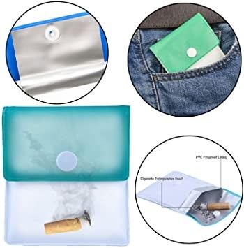 OEMエヴァのポケット灰皿携帯用ポリ塩化ビニールのタバコ灰の袋のコンパクトは無臭を耐火性にする