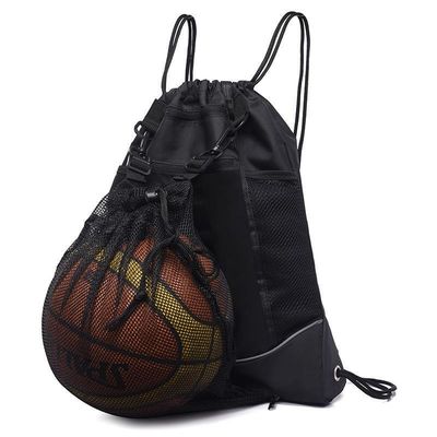 多機能オックスフォードのドローストリング袋のスポーツは屋外のバスケットボールをBackpack