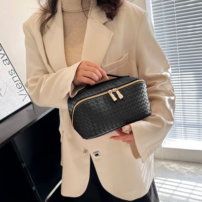女性の女性のためのコンパートメントが付いている大容量旅行袋の化粧品袋