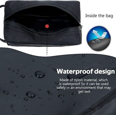 人のための洗面用品袋は旅行Doppの移動キットのための防水人の剃る袋を