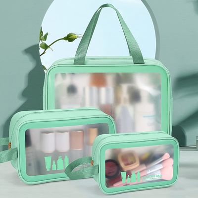 女性の人のための洗面用品袋、防水構造付属品のための化粧品袋旅行オルガナイザー