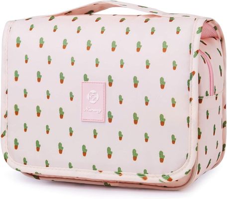 サボテンの防水化粧品袋女性のための携帯用旅行袋の洗面用品の構造袋