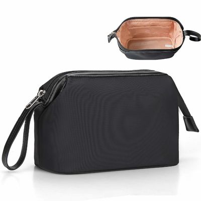 卸し売り大人の人のポリエステル化粧品の洗面用品袋人のための注文の洗浄されたポリエステル旅行洗面所袋