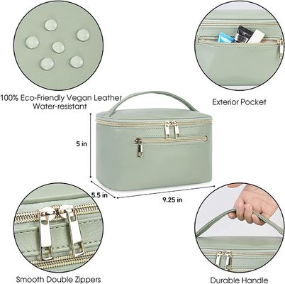 化粧品の袋の防水構造の女性のための化粧品の袋袋は小型旅行構造の洗面用品袋の袋をすぼめる