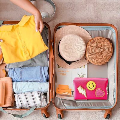 防水pu革化粧品袋プレッピーな旅行女性の構造のオルガナイザー