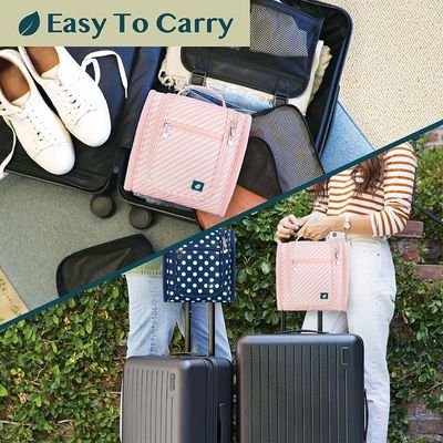 防水女性の人のための掛かる旅行洗面用品袋のオルガナイザー