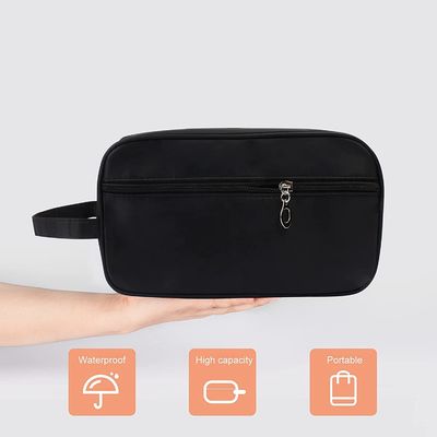 走行のための滑らかな軽量の防水人の剃る袋、洗面用品の付属品のための旅行Doppのキット