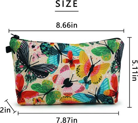 方法ジッパーが付いている軽量の耐水性の化粧品袋の洗面用品袋