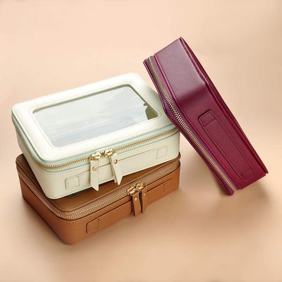 走行袋のための掛かるホックを持つ良質のラガー容量の防水化粧品のオルガナイザー