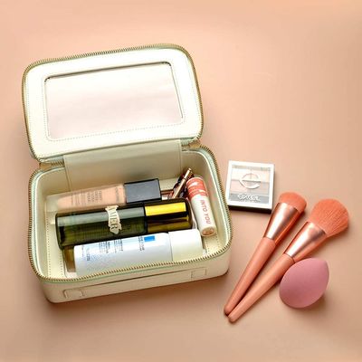 走行袋のための掛かるホックを持つ良質のラガー容量の防水化粧品のオルガナイザー