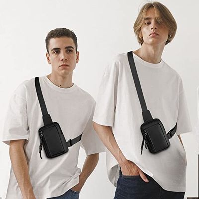 人の女性の小さい防水Crossbody袋の走行のハイキングのための偶然の電話箱袋