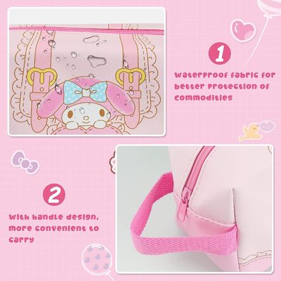 ガール フレンド-かわいいウサギ旅行化粧品の袋のための防水および耐久の構造袋