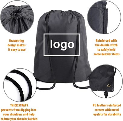 防水ドローストリングのバックパック袋の耐震性の耐久財