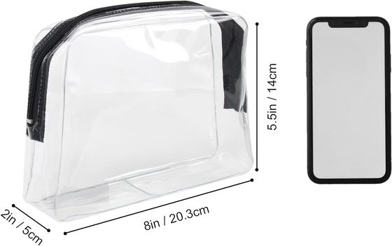 透明 衝撃 防護 &amp; ストルゲー 容量 容量 トイレットリーバッグ