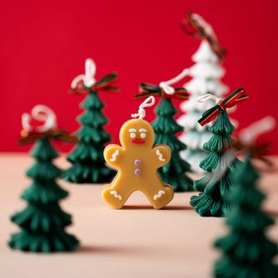 クリスマスデコレーション 香りのあるキャンドル 休日 冬の木 クリスマス 香りのあるキャンドル