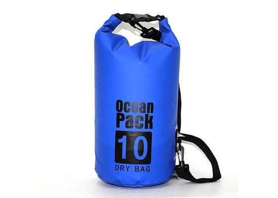 上をキャンプのための10リットルの乾燥した袋のバックパックの小さい防水転がしなさい