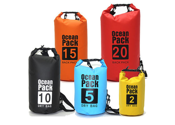 600Dポリ塩化ビニールの防水海洋のパックの乾燥した袋OEMの注文のロゴ サービス