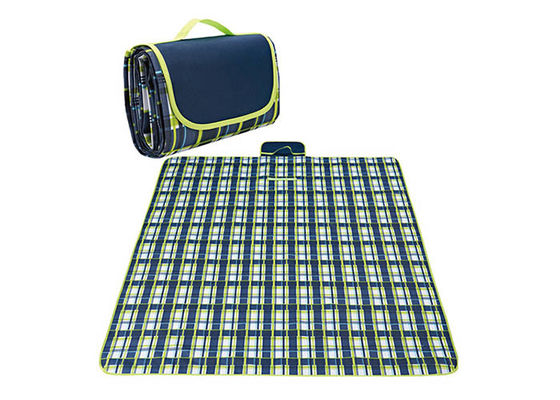 昼食のための携帯用折り畳み式の屋外のピクニック付属品の特大のピクニック毛布