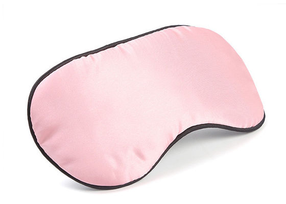 贅沢な絹のフロスの旅行OEMのためのピンクの睡眠の目カバー
