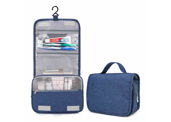 折り畳み式OEMの個人的なオルガナイザーの洗面用品袋、掛かる旅行付属品袋