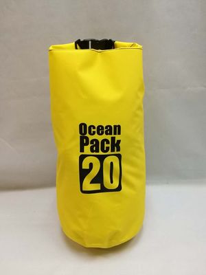 船遊びポリ塩化ビニールの防水乾燥した袋の海洋のパックの乾燥した袋の存続ギヤ10L 15L 20Lをいかだで運ぶこと